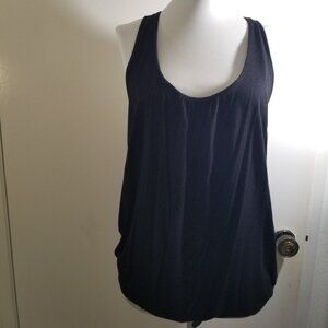 INC brand black halter top, size L